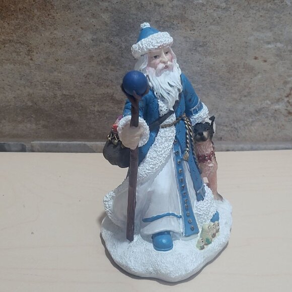 International Santa Claus Collection D'Yed Moroz Siberian Santa Figurine 2005 - Picture 11 of 12
